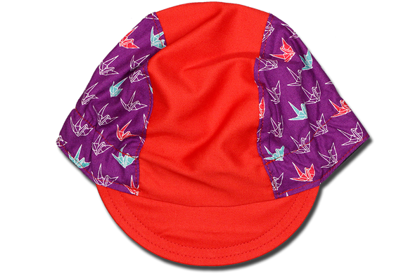 Little Origami Purple Ver 2 Cycling Cap