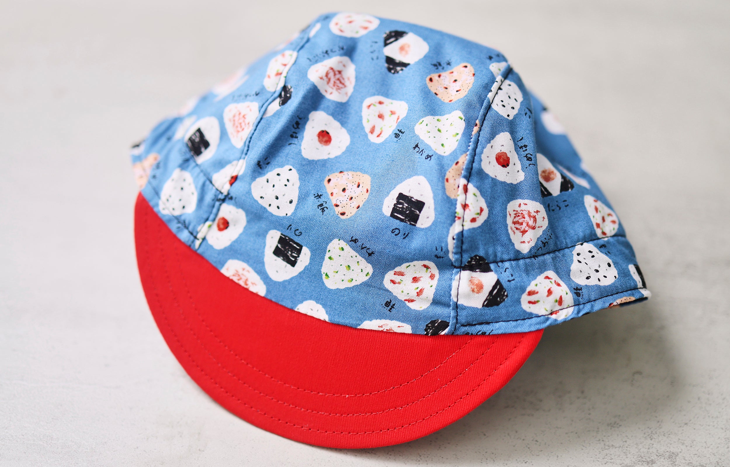 Onigiri Blue Cycling Cap