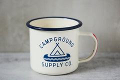Camping Enamel Mug