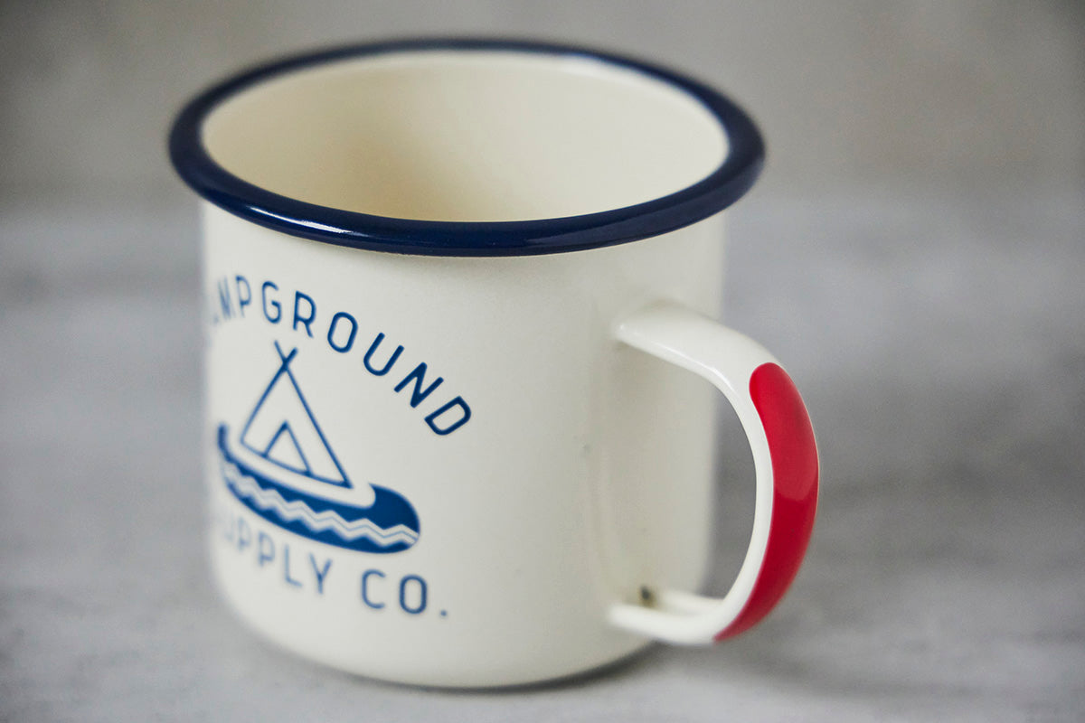 Camping Enamel Mug