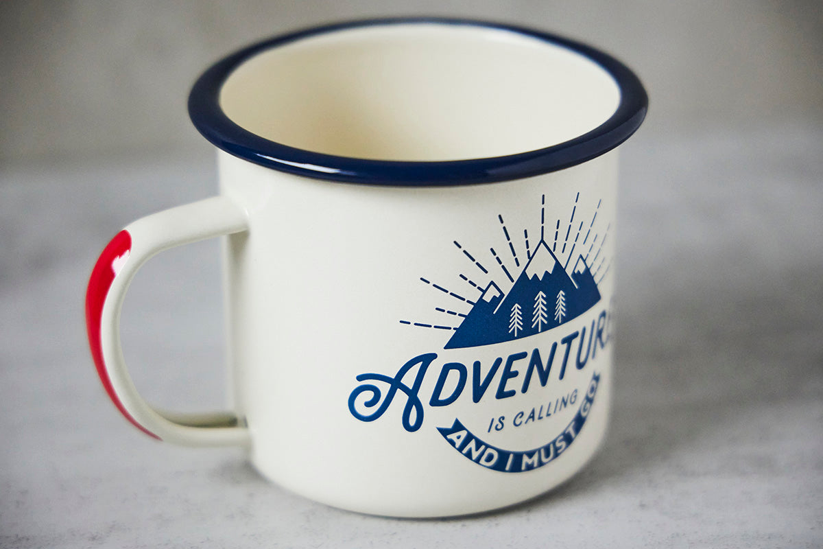 Camping Enamel Mug