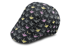 Little Origami Black Cycling Cap