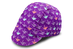 Little Origami Purple Cycling Cap