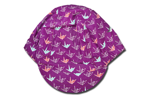Little Origami Purple Cycling Cap